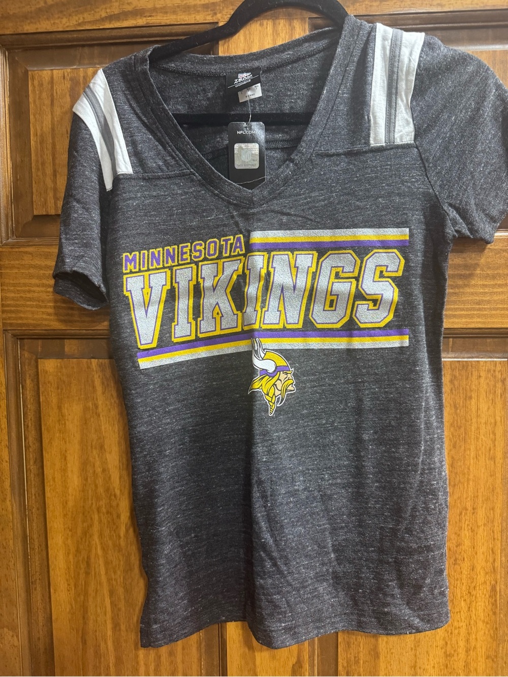 Minnesota Vikings Gray Team Tee